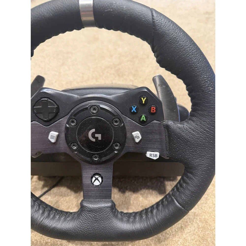 Logitech G920 Racing Wheel Wired w/ Paddles for Xbox One/Series X|S PC